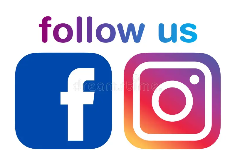 Follow us on Facebook and Instagram
